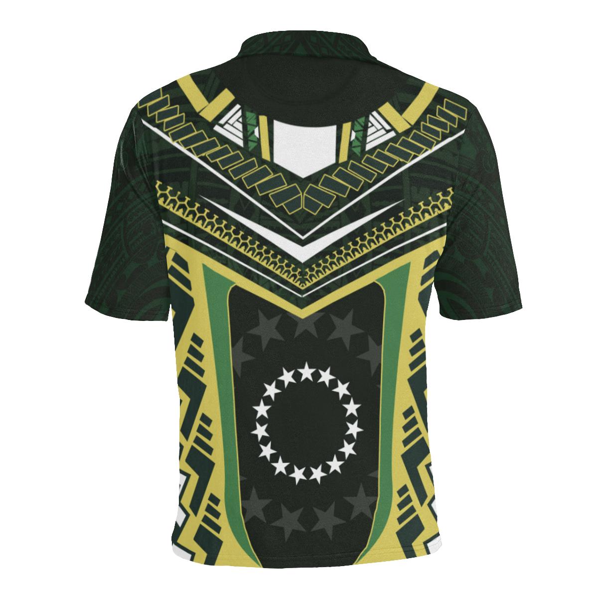 Cook Islands New Polynesian Style Polo - Polynesian Pride