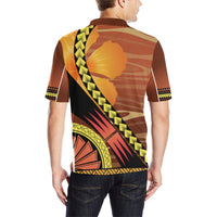 New Caledonia All Over Print Polo Shirt New Caledonia Coat Of Arms Sport Style - Polynesian Pride