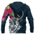 Chuuk Zip up Hoodie Chuuk Summer Vibes - Polynesian Pride