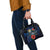 Nauru Polynesian Shoulder Hand Bag - Blue Turtle Hibiscus - Polynesian Pride