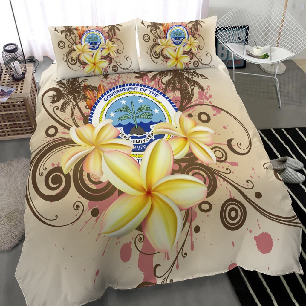 Federated States Of Micronesia Bedding Set - Summer Tropical - Polynesian Pride