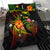 Papua New Guinea Polynesian Bedding Set - Legend of Papua New Guinea (Reggae) - Polynesian Pride