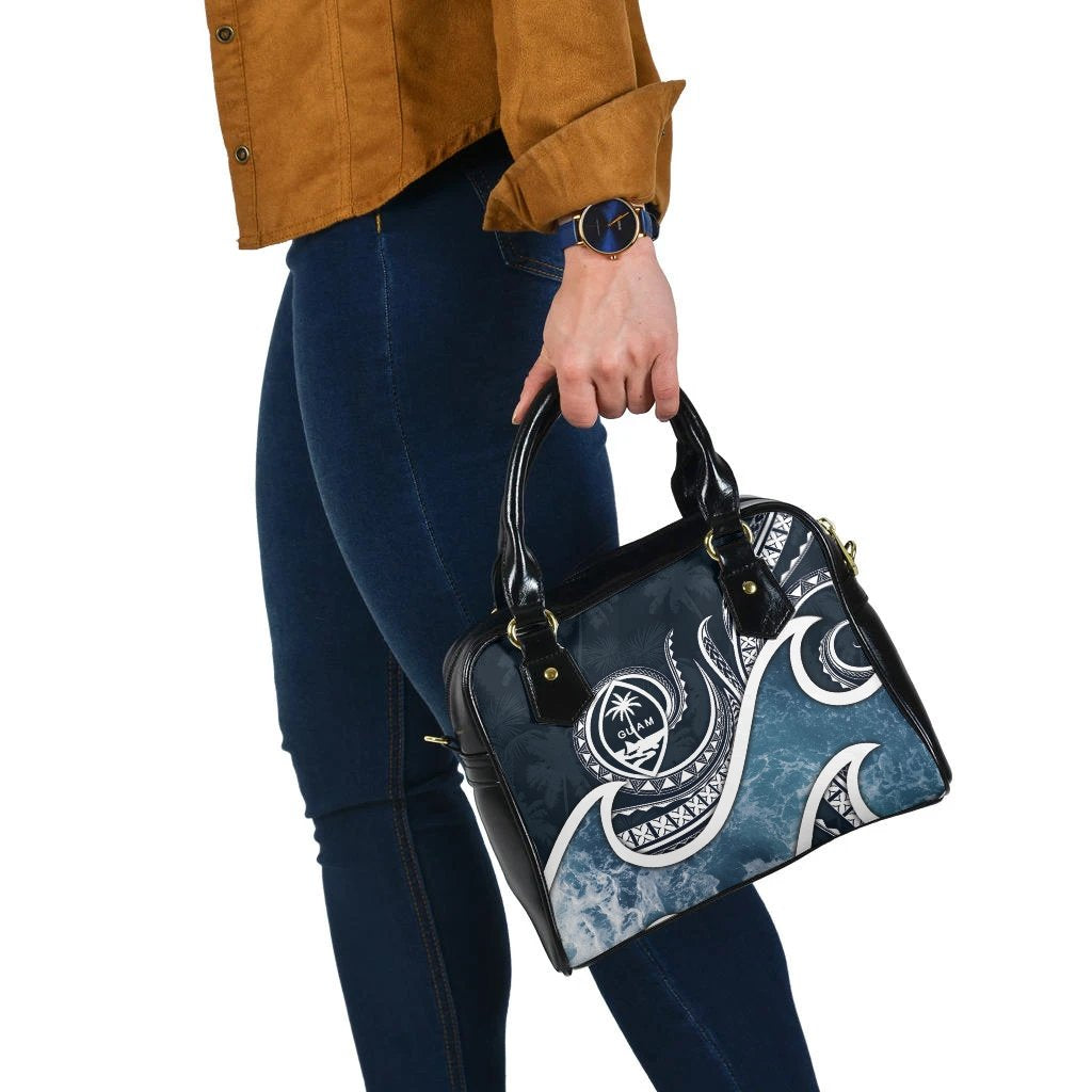 Guam Polynesian Shoulder Handbag - Ocean Style - Polynesian Pride