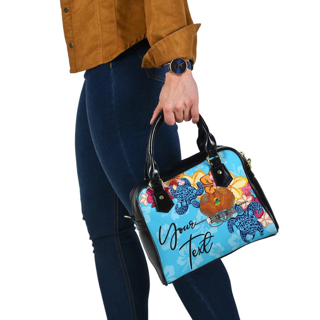 Papua New Guinea Custom Personalised Shoulder Handbag - Tropical Style - Polynesian Pride