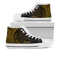 Tokelau High Top Shoes - Wings Style - Polynesian Pride