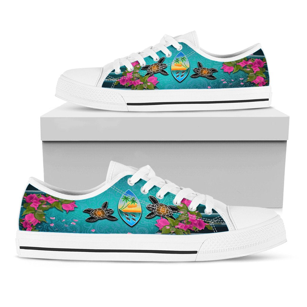 Guam Low Top Shoes - Couple of Turtles - Polynesian Pride