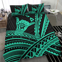 Hawaii Shaka Polynesian Tribal Turquoise Bedding Set - LT12 - Polynesian Pride