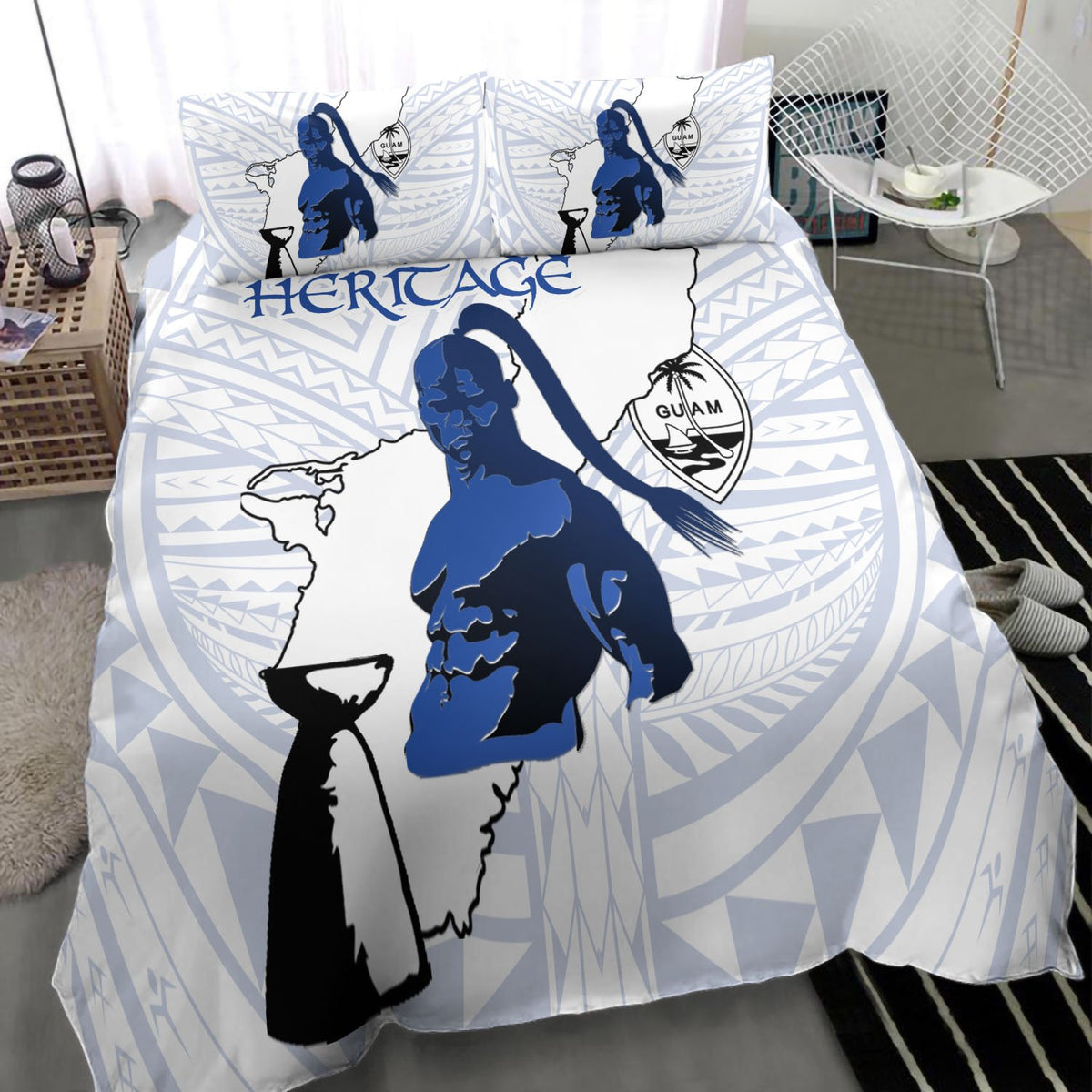 Guam Bedding Set - Chamorro Heritage Ver 2 - Polynesian Pride