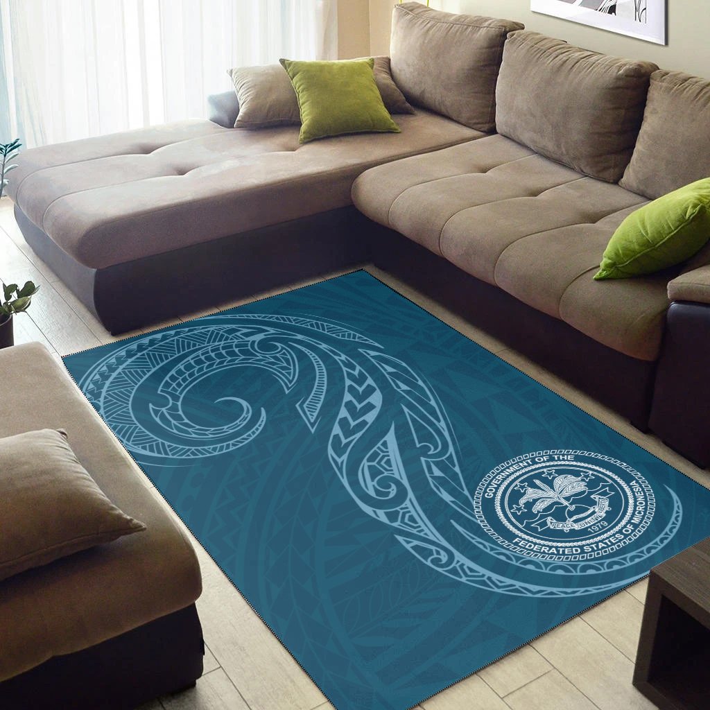 Federated States of Micronesia Area Rug - Polynesian Style - Polynesian Pride