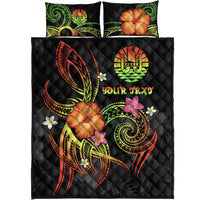 Polynesian Tahiti Personalised Quilt Bed Set - Legend of Tahiti (Reggae) - Polynesian Pride