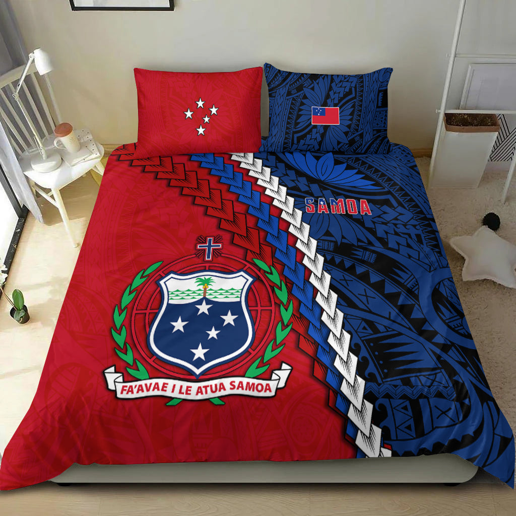 Samoa Polynesian Bedding Set Quotes LT13 - Polynesian Pride