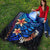 Cook Islands Custom Personalised Premium Quilt - Vintage Tribal Mountain - Polynesian Pride