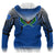 Pohnpei Micronesia Zip up Hoodie Tattoo Pattern - Polynesian Pride