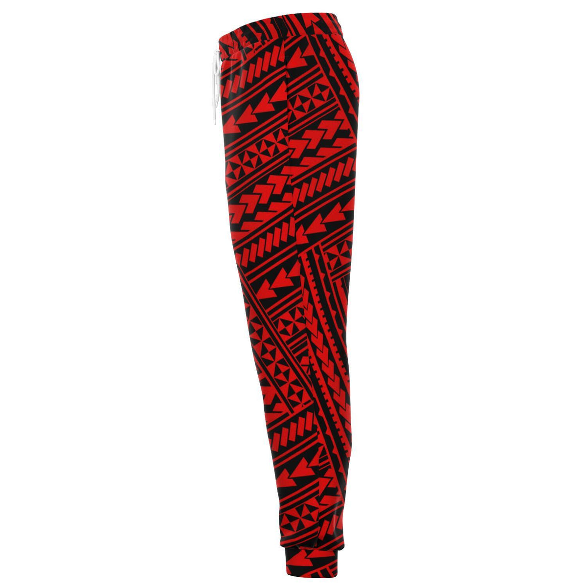 Polynesian Nation Red Joggers - Polynesian Pride