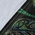 New Zealand Paua Shell Silver Fern Premium Blanket - Polynesian Pride