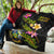 Solomon Islands Polynesian Quilt - Plumeria Tribal - Polynesian Pride