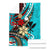 hawaii-kanaka-maoli-premium-blanket-tribal-flower-with-special-turtles-blue-color