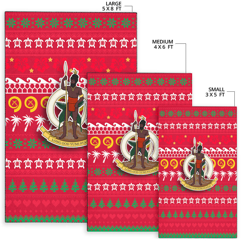 Vanuatu Christmas Area Rug - Ugly Christmas - LT12 - Polynesian Pride