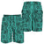 Polynesian Symmetry Turquoise Men's Short Men's Shorts Turquoise - Polynesian Pride