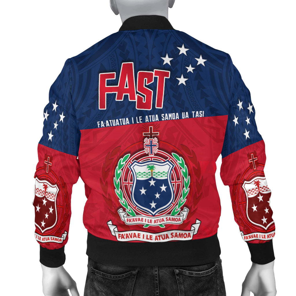 F.A.S.T Samoa Bomber Jacket Polynesian Enthusiasm LT13 - Polynesian Pride