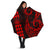 Seal Of Hawaii Polynesian Umbrella Red - Circle Style Umbrella One Size Red - Polynesian Pride