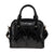 Personalised - Hawaii Royal Hibiscus Polynesian Tribal Shoulder Handbag Gray AH - Polynesian Pride