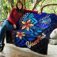 Vanuatu Custom Personalised Premium Quilt - Vintage Tribal Mountain - Polynesian Pride