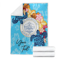 Palau Custom Personalised Premium Blanket - Tropical Style - Polynesian Pride