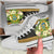 Tuvalu High Top Shoes - Polynesian Gold Patterns Collection - Polynesian Pride