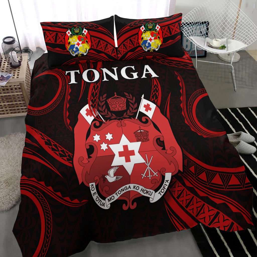 Tonga Pattern Bedding Set Always Proud LT13 - Polynesian Pride