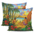 Sing A Song On A Beach Pillow Covers One Size Zippered Pillow Cases 18"x 18" (Twin Sides) (Set of 2) Black - Polynesian Pride