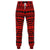 Polynesian Seamless Red Joggers Unisex Red - Polynesian Pride