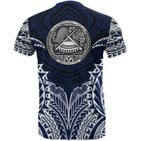 American Samoa T Shirt American Samoa Flag Polynesian Tattoo - Polynesian Pride