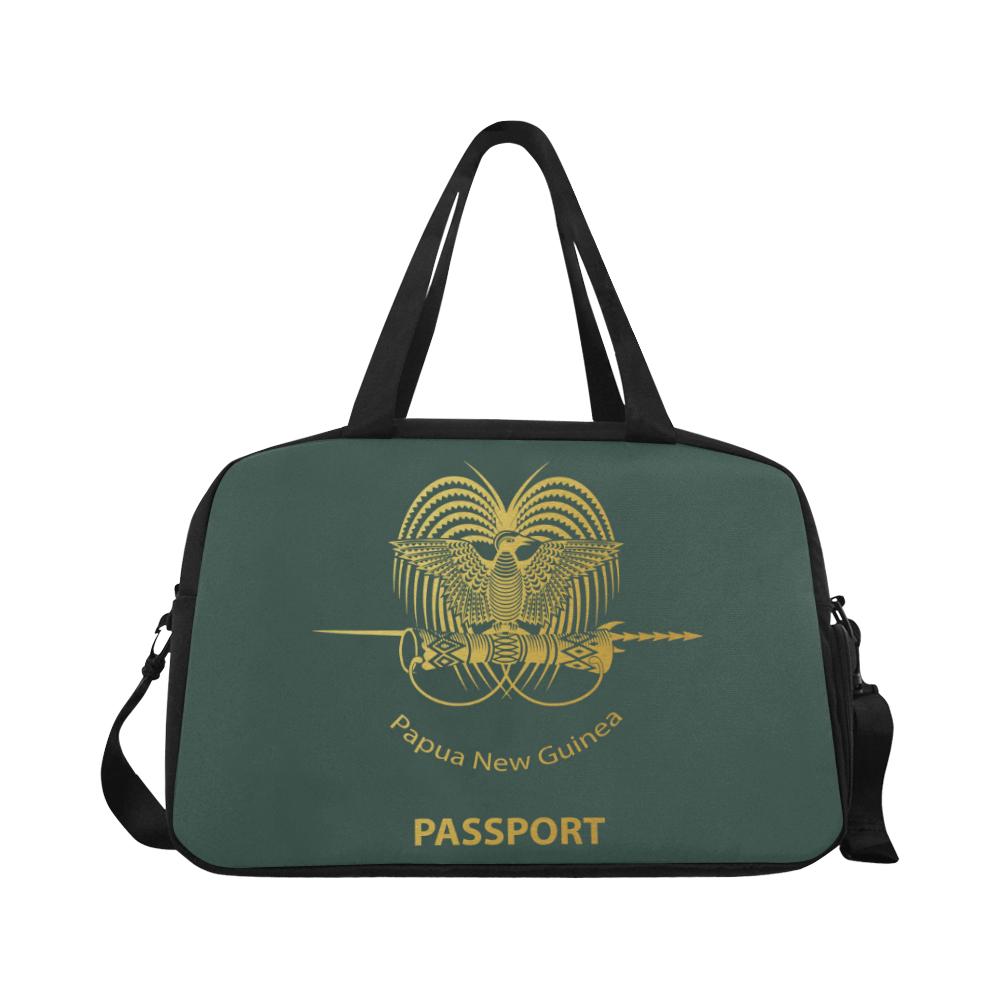 Papua New Guinea Passport Fitness Handbag - Polynesian Pride