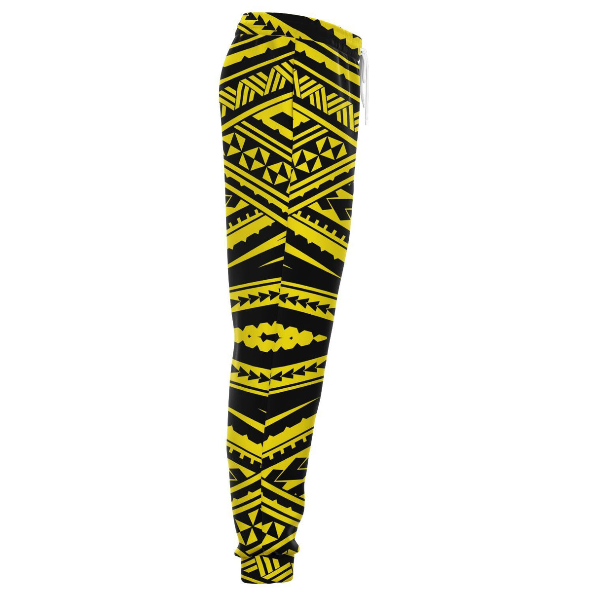 Polynesian Tatau Yellow Joggers - Polynesian Pride