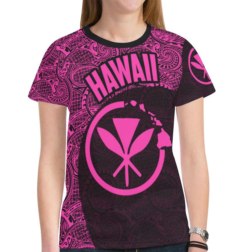 Hawaii T Shirt Hawaii Kanaka Maoli Map 03 Th90 - Polynesian Pride