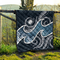 Marshall Islands Polynesian Premium Quilt - Ocean Style - Polynesian Pride