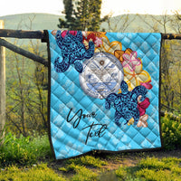 Marshall Islands Custom Personalised Premium Quilt - Tropical Style - Polynesian Pride