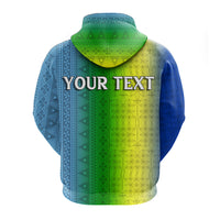 Custom Vanuatu Malampa Fiji Day Hoodie Flag Version LT12 - Polynesian Pride
