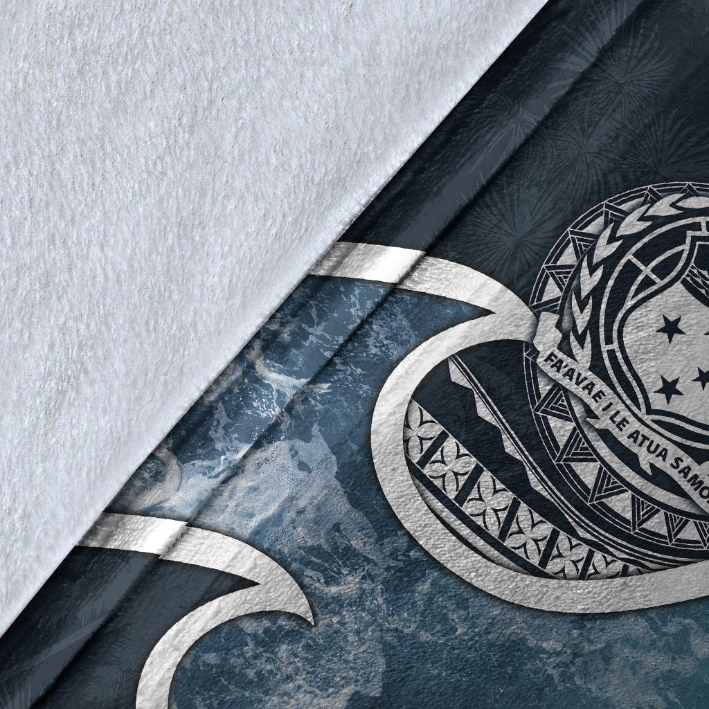 Samoa Polynesian Premium blanket - Ocean Style - Polynesian Pride
