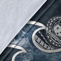 Samoa Polynesian Premium blanket - Ocean Style - Polynesian Pride