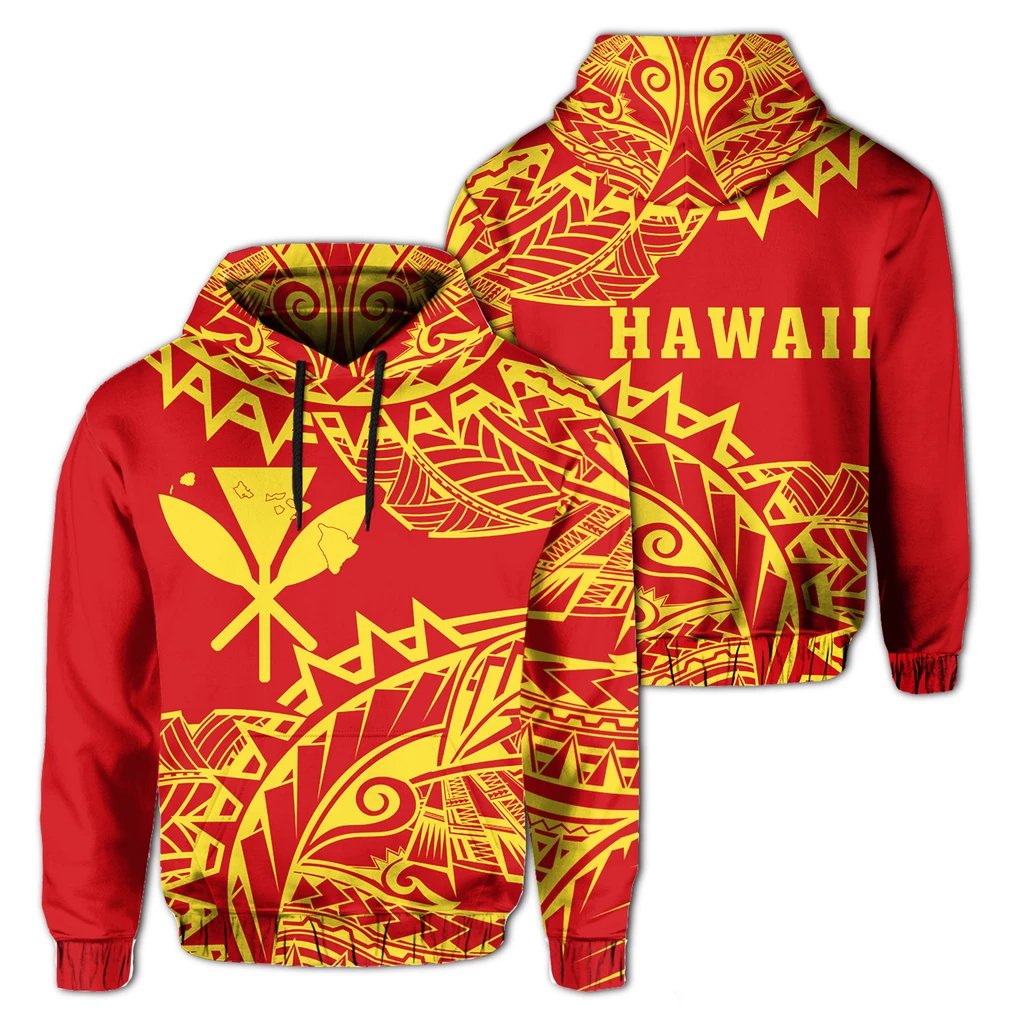 Kanaka Polynesian Hoodie Viva Style Unisex White - Polynesian Pride