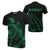 Hawaii Coat of Arms T Shirt ( Green) Turtle Style Unisex White - Polynesian Pride