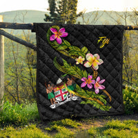 Fiji Polynesian Quilt - Plumeria Tribal - Polynesian Pride