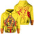 King Kanaka Kauka Hoodie Yellow Unisex Yellow - Polynesian Pride