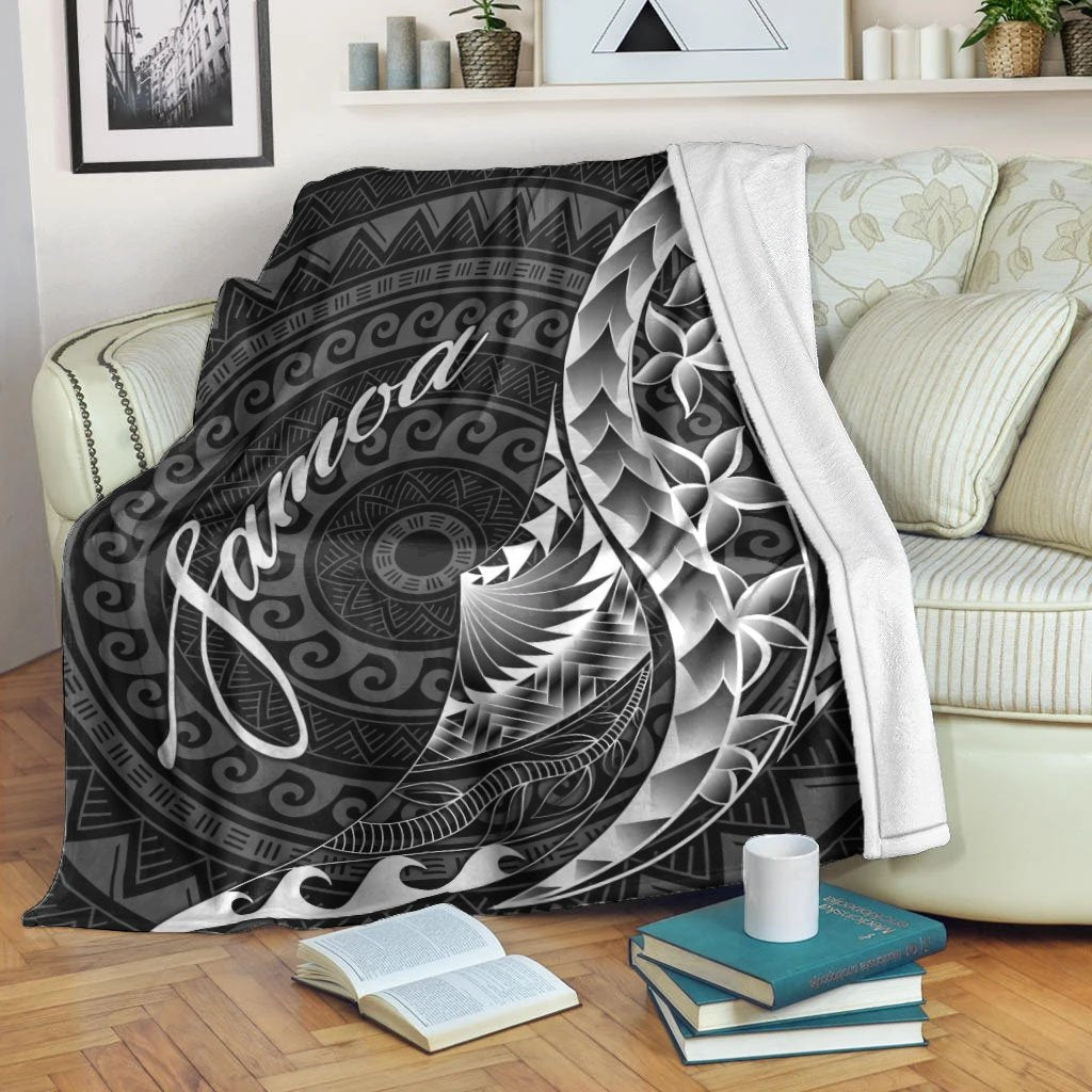 Samoa Premium Blanket - Polynesian Pattern Style - Polynesian Pride