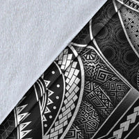 Polynesian FSM Premium Blanket - Poly Pattern With COA Federated States of Micronesia - Polynesian Pride