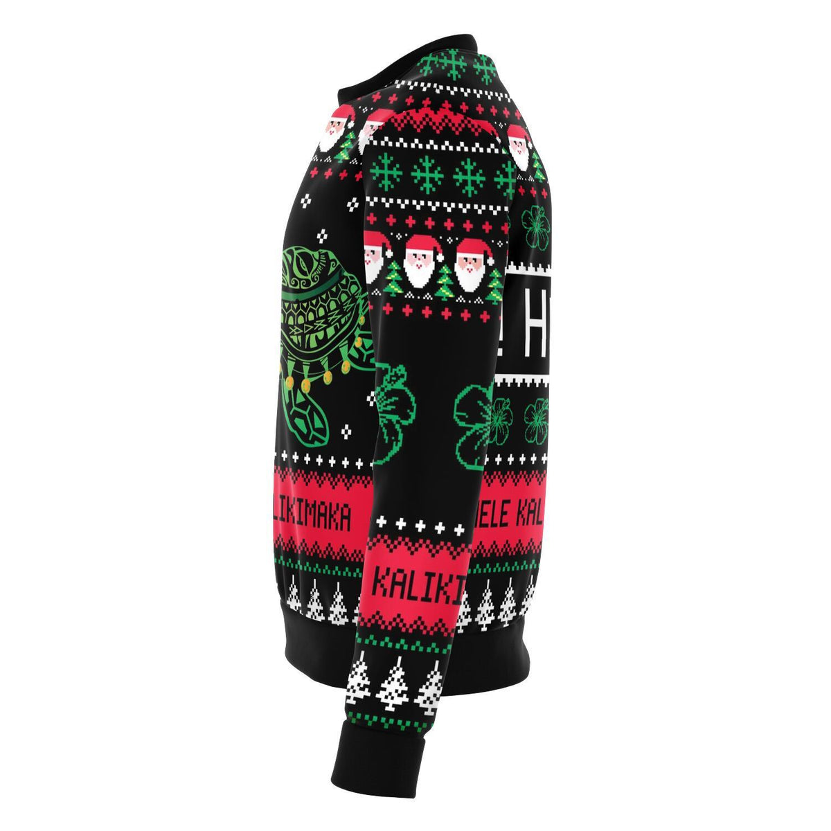 Hawaii Turtle Santa Hat Sweatshirt - Christmas - Polynesian Pride