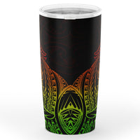 Polynesian Hawaii Tumbler - Reggae - Polynesian Turtle Manta Ray - Polynesian Pride