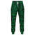 Polynesian Hawaiian Style Tribal Tattoo Green Joggers Unisex Green - Polynesian Pride